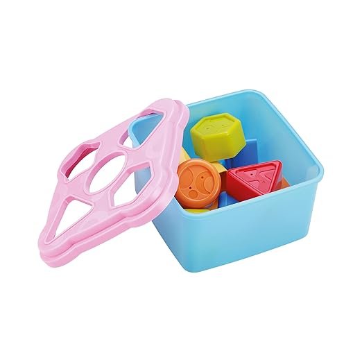 Joyo Peppa Pig Baby's First Shape sorter Set- 10 pcs - All in 1 Sorting Stacking Nesting Cups Shapes & Color Toy Games for Kids Boys Girls Toddler 1 2 3 Yrs&Above - Image 2