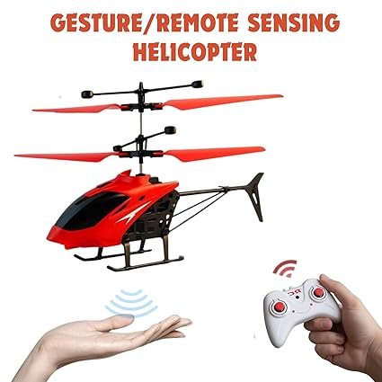 Remote Control Helicopter for Kids | Helicopter with Hand Gravity Sensor, 3D Light & Safety Sensor | Indoor and Outdoor Flying Fun, Multicolor for Boys and Girls - Image 4