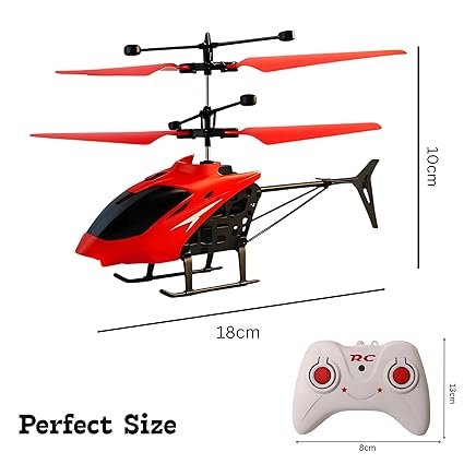 Remote Control Helicopter for Kids | Helicopter with Hand Gravity Sensor, 3D Light & Safety Sensor | Indoor and Outdoor Flying Fun, Multicolor for Boys and Girls - Image 3